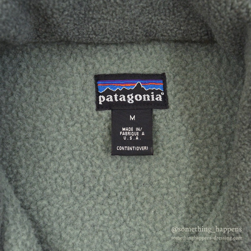 1990's PATAGONIA SYNCHILLA SHEARLING COAT MINT ... M