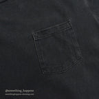 1990's ONEITA BLACK POCKET T-SHIRT ... LARGE