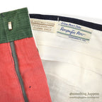 1970's~ DEADSTOCK KENSINGTON ROW PATCHWORK CORDUROY PANTS... W34