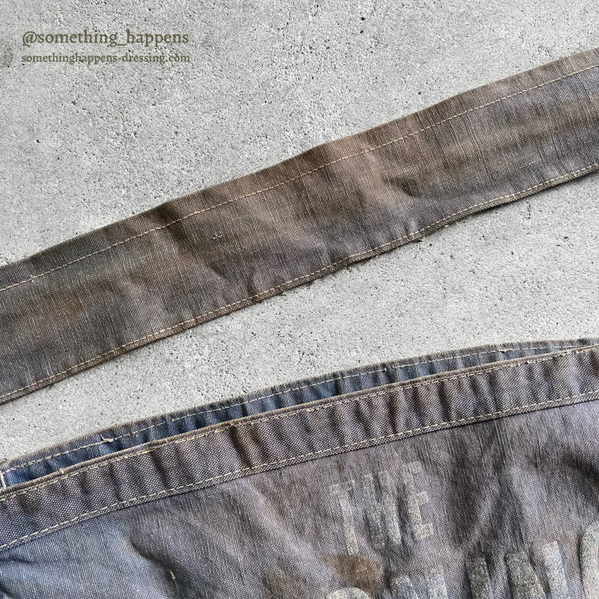 1940's~ THE MORNING PRESS FADED NAVY NEWSPAPERS BAG...