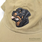 1990's ORVIS ROTTWEILER DOG EMBROIDERY FISHING CAP ...
