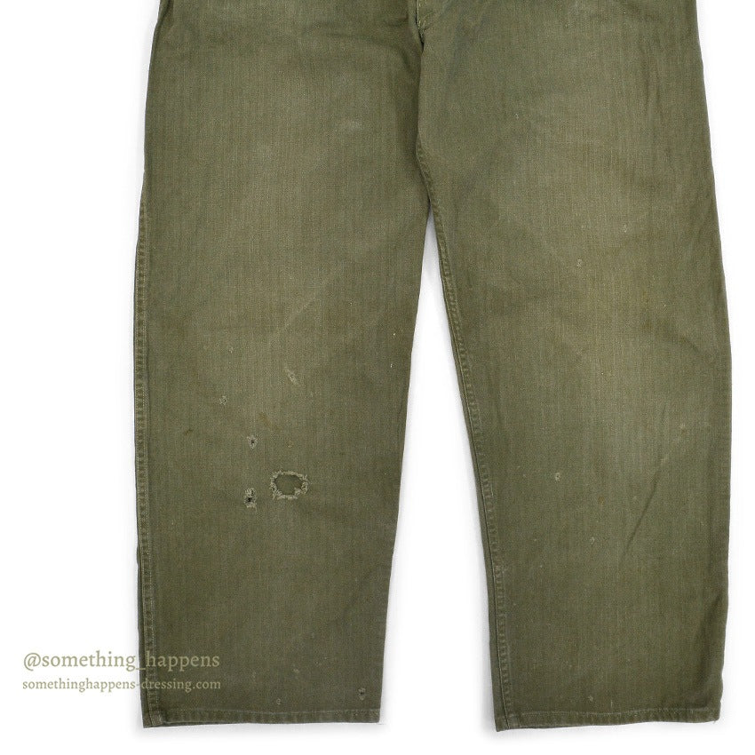 1940s WW2 HBT COVERALL...