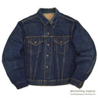 1960's LEVI'S 70505 BIG-E DENIM JACKET UNIQUE CUSTOMIZED... 46