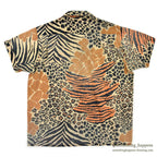 1960's~ ANIMAL PRINT S/S SHIRT...