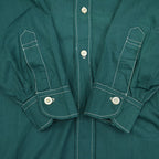 1930's~ DEADSTOCK COLOR PLAIN SHIRT...