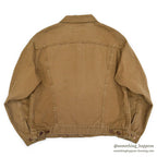 1960's~ LEVI'S BIG-E BROWN COTTON SATIN JACKET...