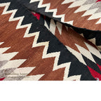 c.1940's NAVAJO RUG ZIGZAG PATTERN RARE... 149cm/75cm
