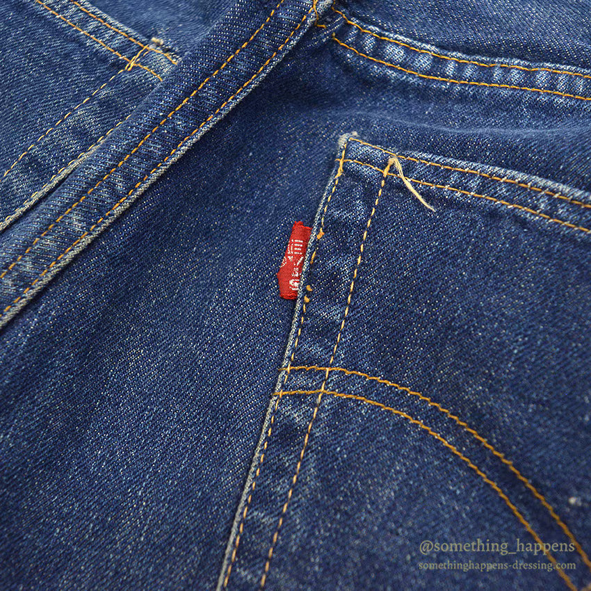 1960's LEVI'S 501 BIG-E DENIM PANTS...W31/L31
