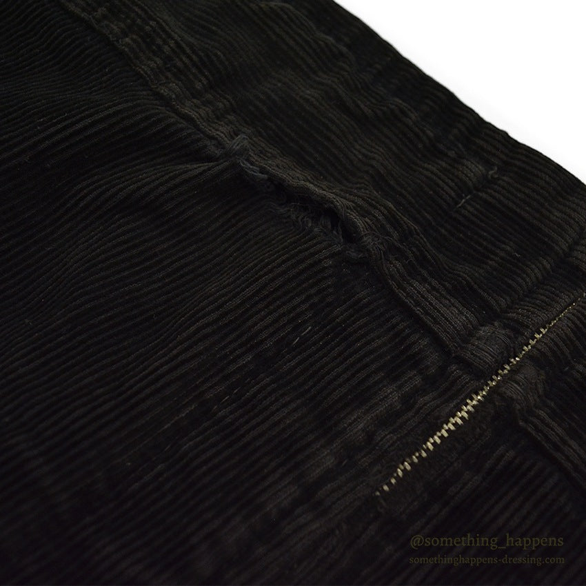 1930's UNKNOWN BLACK CORDUROY SPORT JACKET RARE...