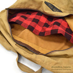 1940's~ CUMBERLAND MASLAND MADE CANVAS GAME BAG