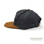1990's CABELA'S WOOL / SUEDE LEATHER CAP...