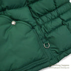 1970's MIGHTY-MAC NORSAC PRIME GOOSE DOWN VEST / GREEN ... M