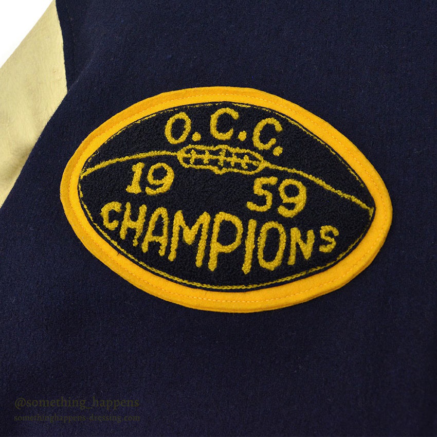 1950's~ LASLEY KNITTING CO. OCC 1959 AWARD JACKET...