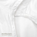 1980's J.CREW NO COLLAR WHITE SHIRT...M