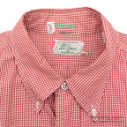1970's LLBEAN GINGHAM CHECK B/D SHIRT...L