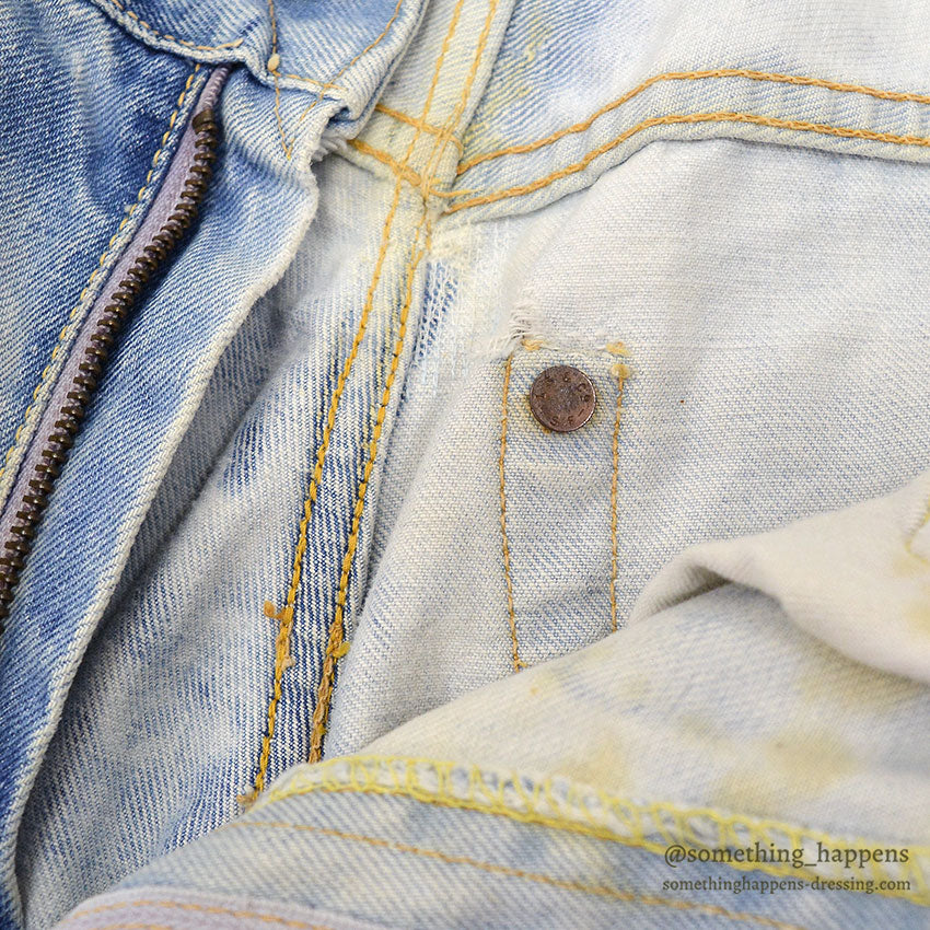1960's LEVI'S 551ZXX BLEACHED ... W32/L29