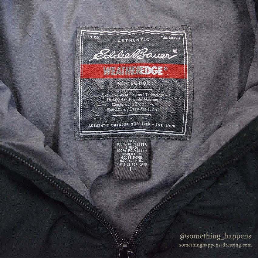 EDDIE BAUER WEATHEREDGE ANNIVERSARY MODEL DOWN JACKET...L