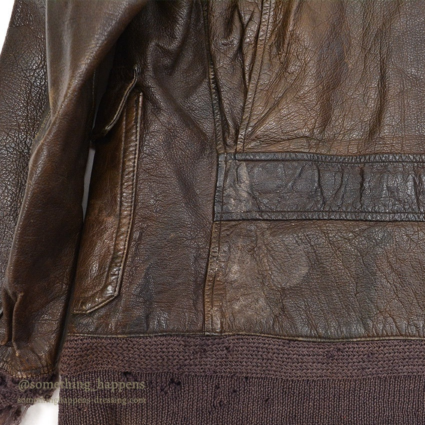 1940's USNAVY M-422A FLIGHT JACKET / GORDON & FERGUSON CO. ... 36