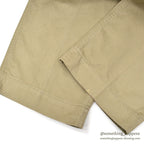 1950's U.S.ARMY TROUSERS, COTTON, KHAKI 1945 ... W34/L29