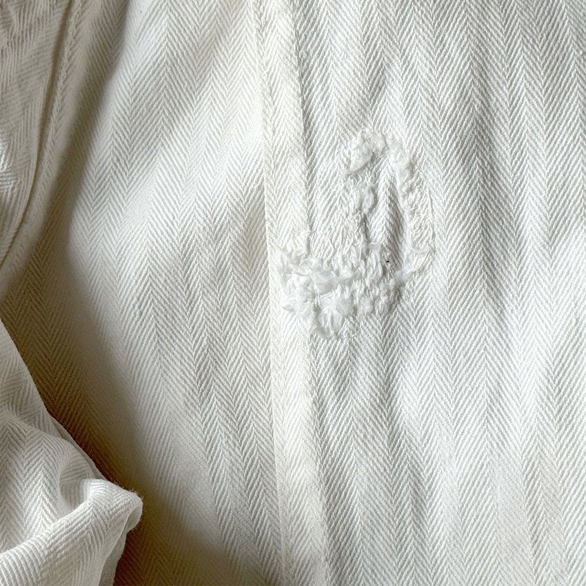 1950's~ PAINT SPLATTER HBT SERVICE COAT... 42