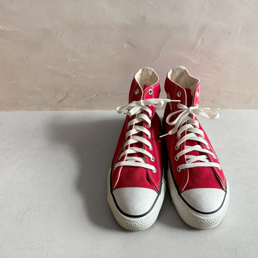 1990's CONVERSE ALL STAR HI/RED...91/2