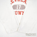 1980's CHAMPION FOOTBALL SHIRT / WHITE...XL