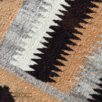 c.1940's NAVAJO RUG UNIQUE ZIGZAG PATTERN... 132cm/92cm