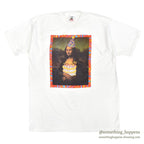 1990's DEADSTOCK FRUIT OF THE LOOM MONA LISA BIRTHDAY ART PRINT T-SHIRT ... XL