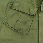 1960's USARMY JUNGLE FATIGUE JACKET / MODIFIED... LARGE-LONG