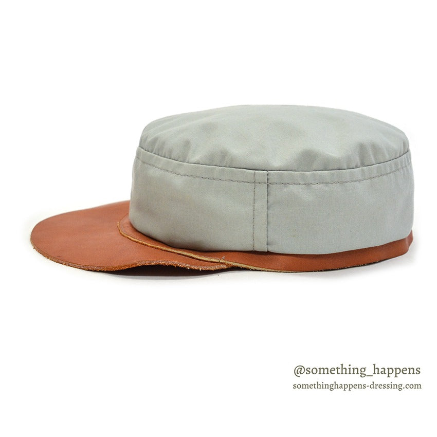 1970's EARLY WINTERS GORE-TEX CAP / LEATHER BILL...XL