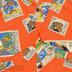 1950's~ PAUL GAUGUIN ART PRINT ALL COTTON S/S SHIRT ...