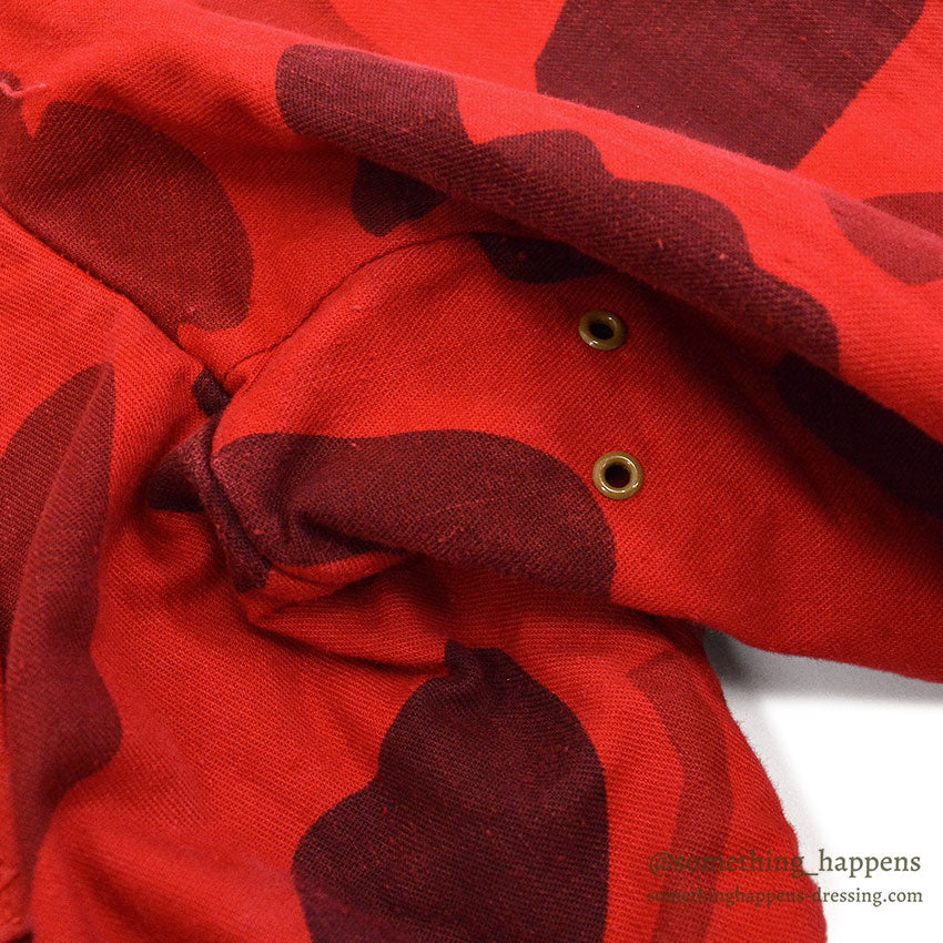 1960's~ VIST-O-FLAGE RED DUCK HUNTER CAMO JACKET...