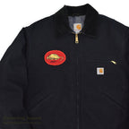 CARHARTT DETROIT JACKET / ALL BLACK...L