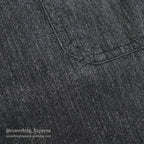 1950's HERCULES BLACK CHAMBRAY SHIRT / ELBOW PATCHES...