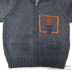1960's BASKETBALL COWICHAN SWEATER...