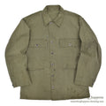 1940's USARMY WW2 M-43 HBT JACKET / UNUSUAL METAL BUTTON... 38R