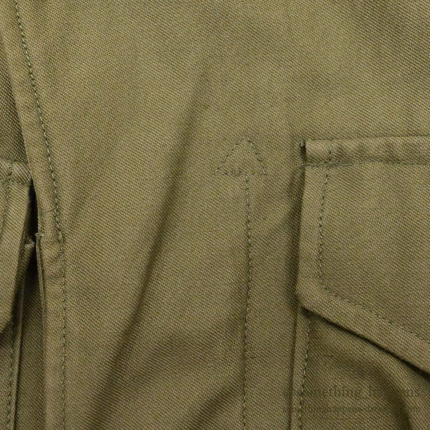 1940's WW2 M1943 FIELD JACKET / PORTRAIT PAINT, SUPER RARE ... 34L