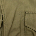 1940's WW2 M1943 FIELD JACKET / PORTRAIT PAINT, SUPER RARE ... 34L