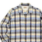 1950's McGREGOR PLAID WOOL SHIRT...ML
