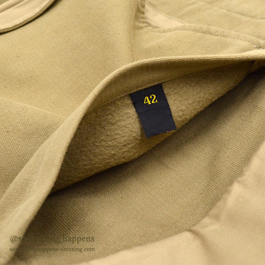 1960's L.L.BEAN JUNGLE CLOTH WARDEN JACKET / ALMOST DEADSTOCK ... 42