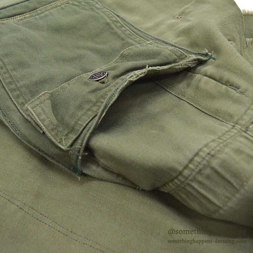 1950's USARMY UTILITY SHIRT MODIFIED FOR PERSONALIZED CYCLING SHIRT...