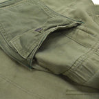 1950's USARMY UTILITY SHIRT MODIFIED FOR PERSONALIZED CYCLING SHIRT...