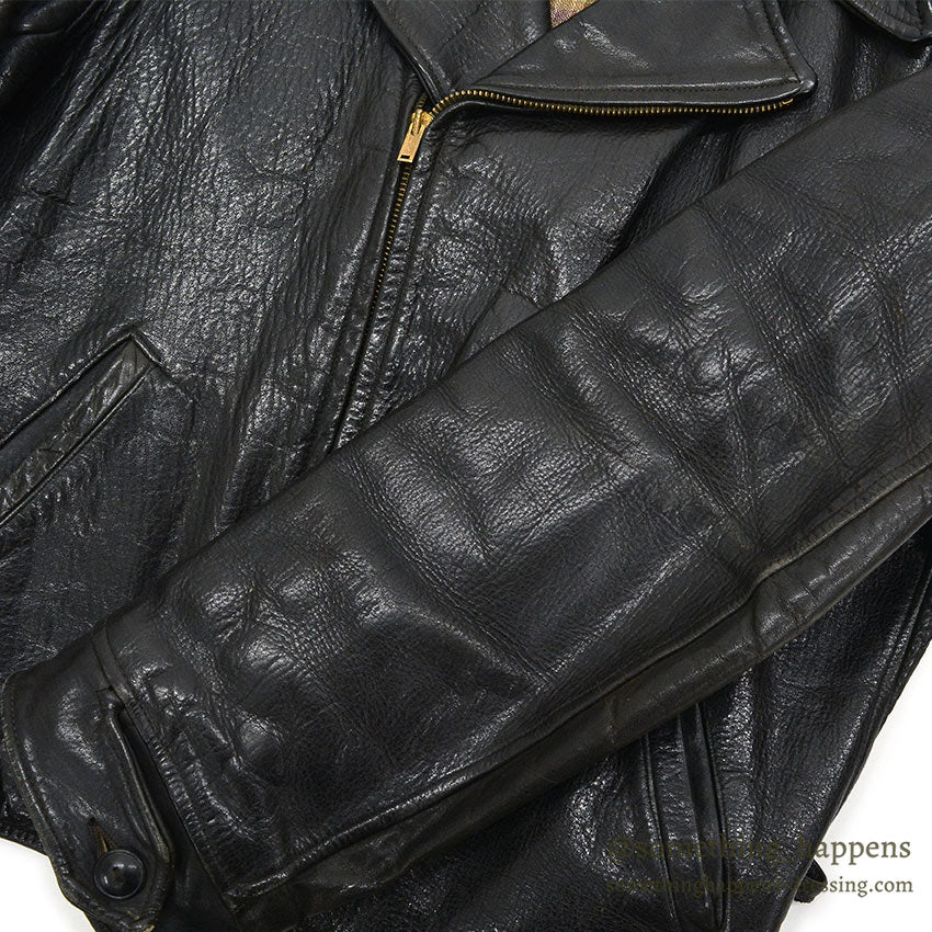 1940's TOP NOTCH LEATHER SPORTS JACKET ... 42
