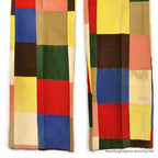 1970's DEADSTOCK HALRIN PATCHWORK CORDUROY PANTS...W38