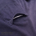 1960's TOWNCRAFT POCKET T-SHIRT / FADED NAVY ... XL