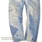 1970's Levi's 501 66 LATE / SUN FADED ... W31/L30