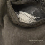 1940's CAN'T BUST'EM WW2 BLACK FRISCO PANTS / CROPPED ... W32