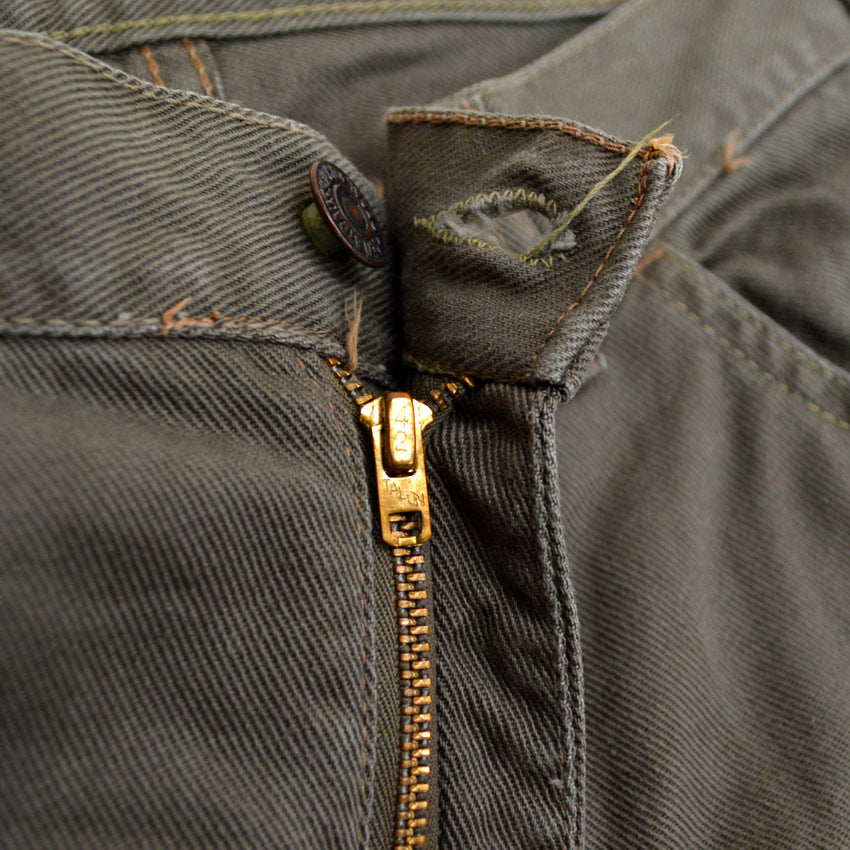 60's Levi's 800D BIG-E Twill Pants... Actual measurements: W35.5 x L31