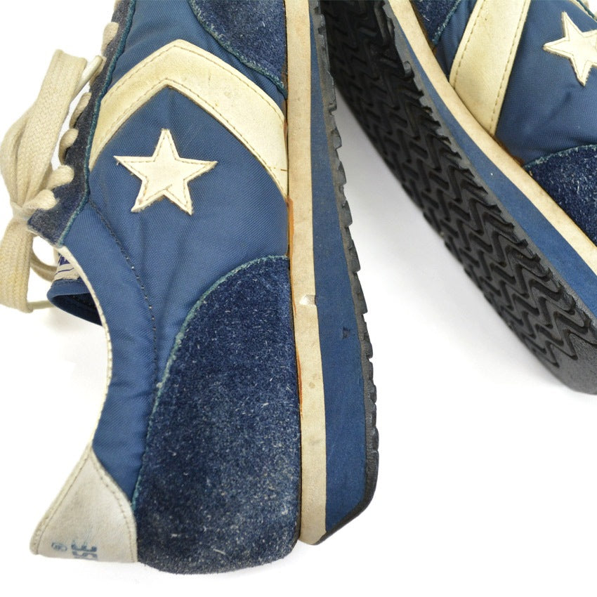 80's CONVERSE Blue × White Running Shoes