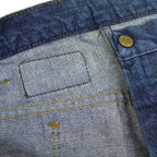 60's E&W The Plains RIDER INDIGO DENIM PANTS RODEO PAINT